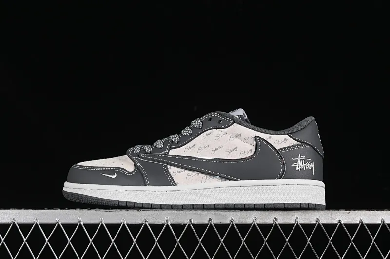 All categories Air Jordan Jordan series basketball shoes Air Jordan 1 Low High-end customized low-top sneakers Travis Scott x Fragment Design x Air Jordan 1 Low OG SP AJ1 Joe 1 Stussi joint-Shadow of the Night Low-top cultural casual sneakers XZ3398-003